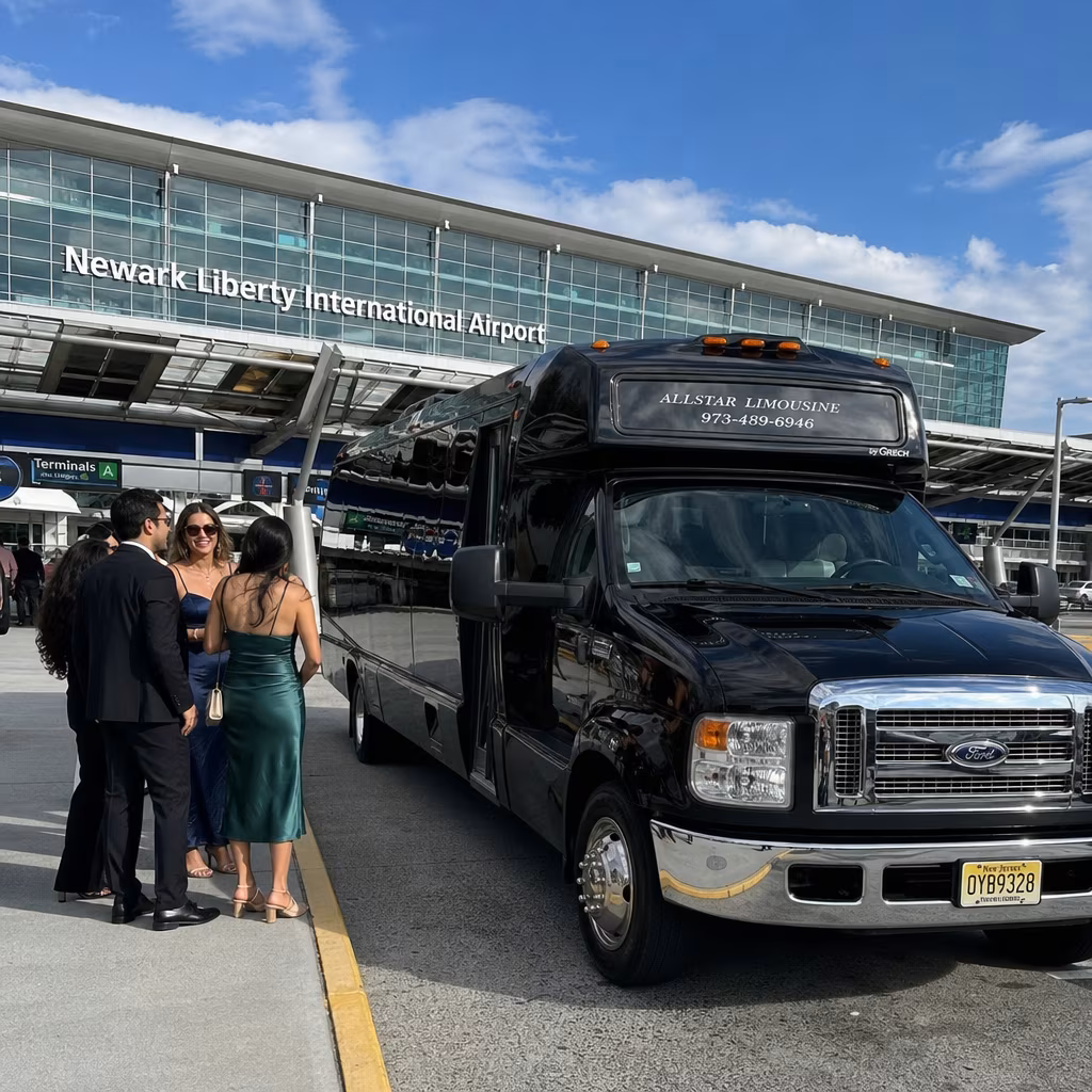 Rent a Bus to Newark Liberty International Airport (EWR)