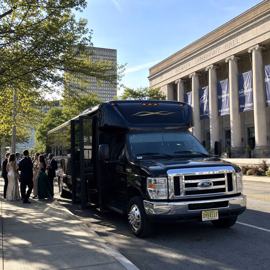 Rent a Bus to Newark Symphony Hall
