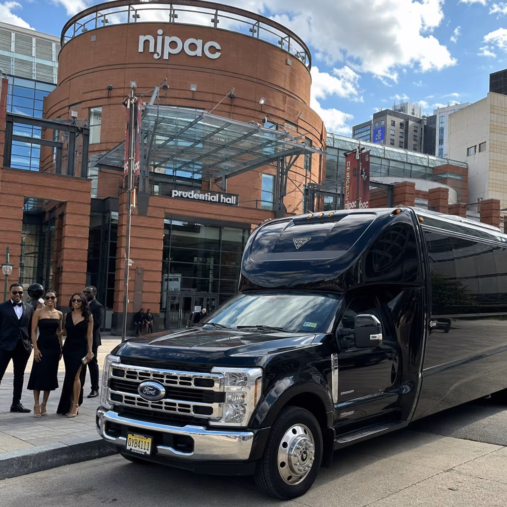 Rent a Bus to NJPAC (New Jersey Performing Arts Center)