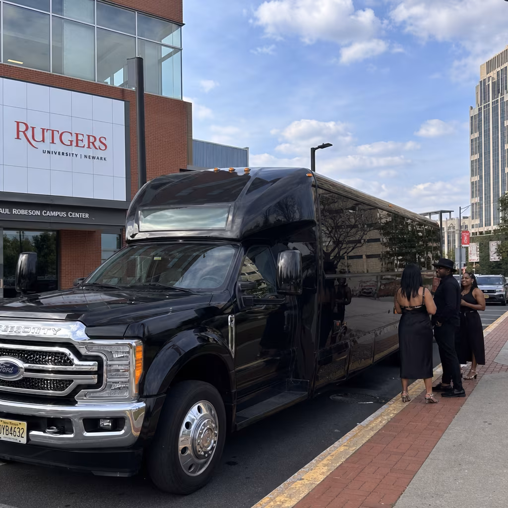 Rent a Bus to Rutgers University-Newark