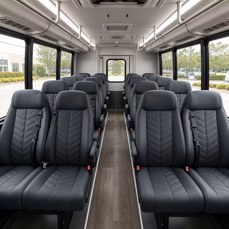 minibus interior