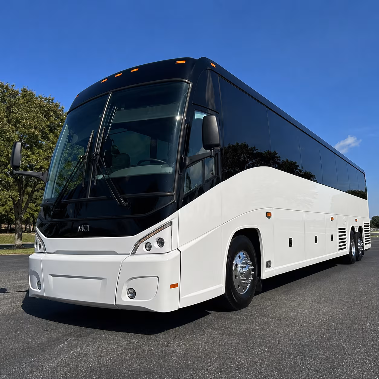 Newark Airport Shuttle & Transportation party bus exterior