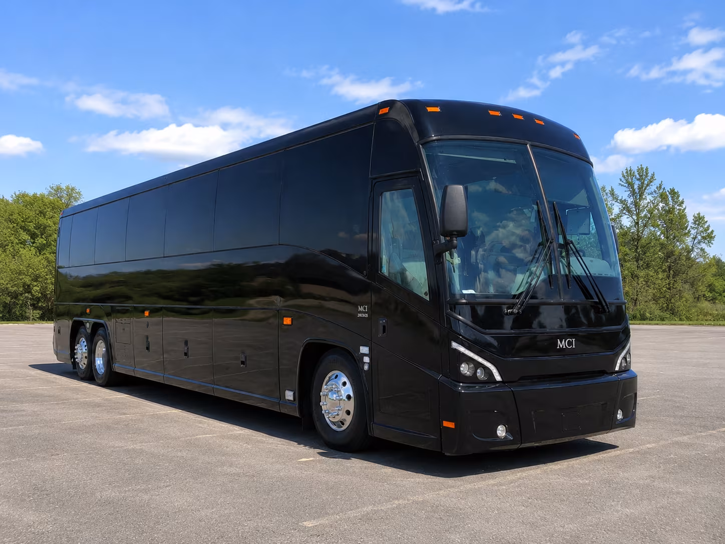Newark Airport Shuttle & Transportation party bus exterior