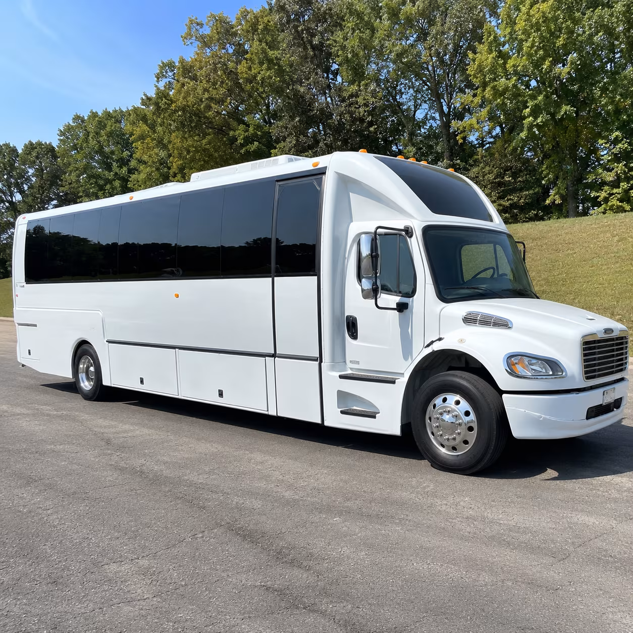 Newark Bachelor & Bachelorette Transportation party bus exterior