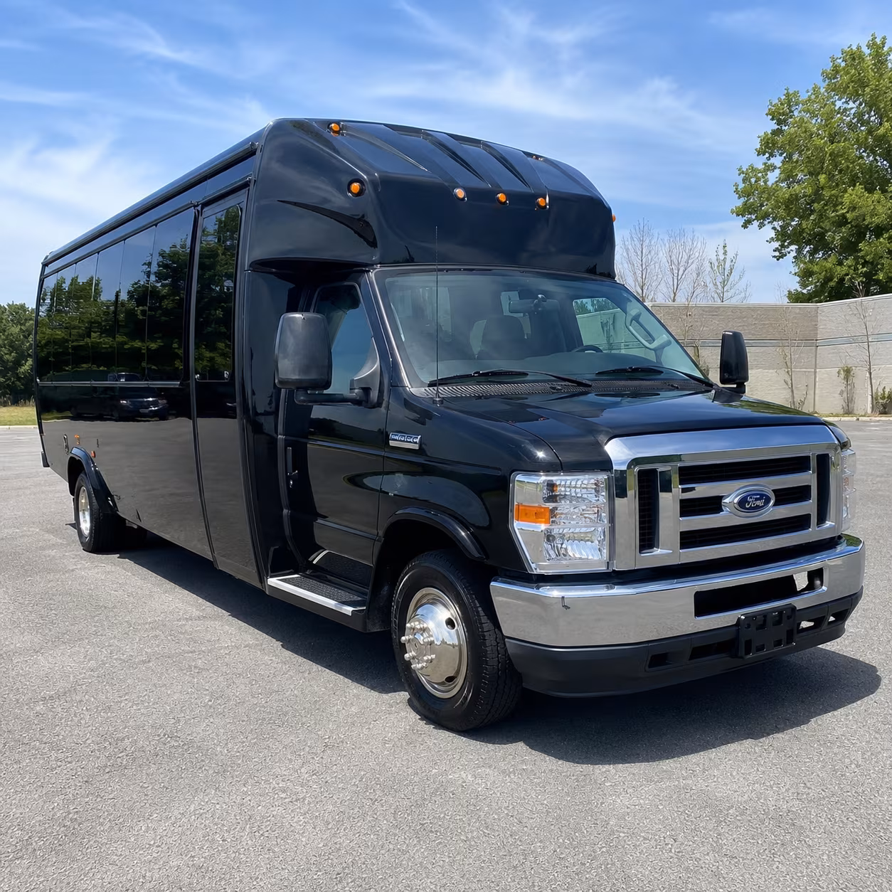 Newark Concert & Music Festival Transportation party bus exterior