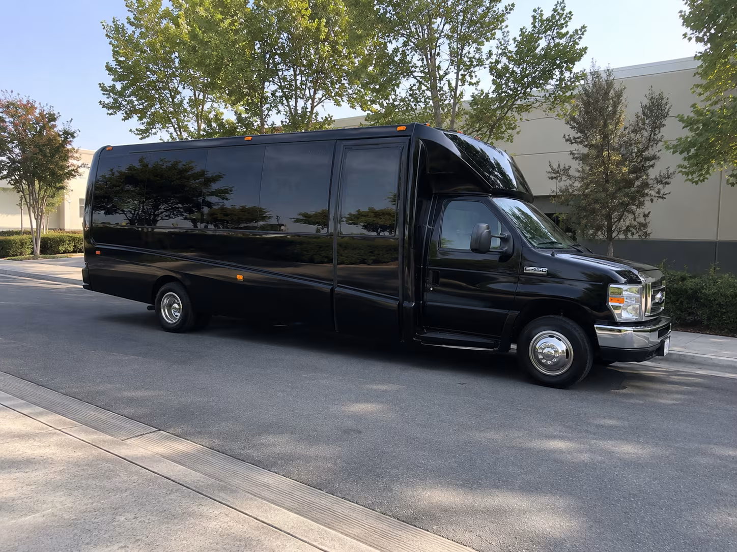 Newark Prom & Homecoming Transportation party bus exterior
