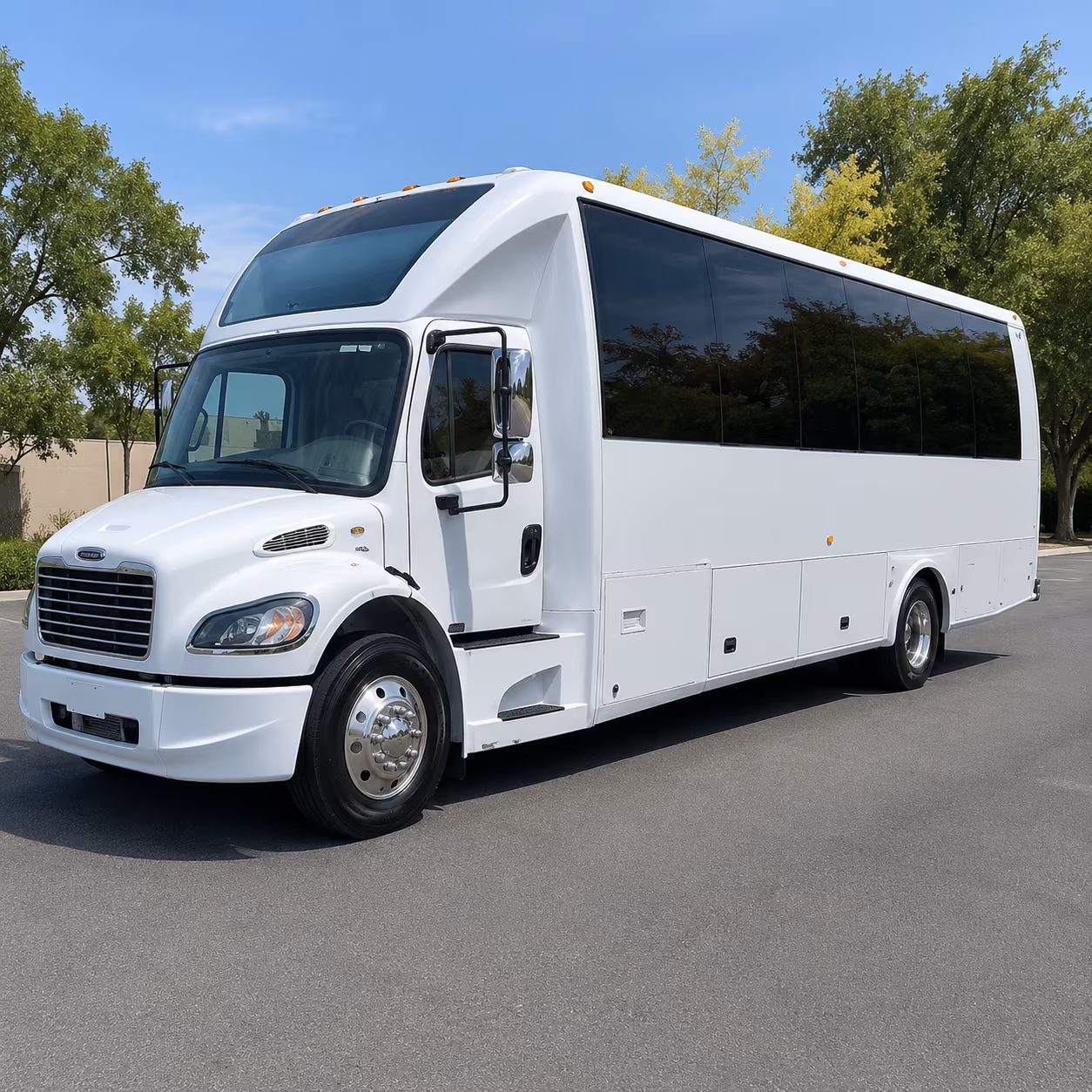 Newark Sporting Event Transportation party bus interior