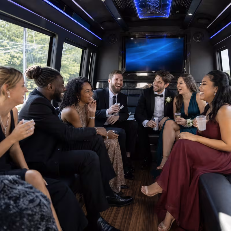 Newark Prom & Homecoming Transportation fleet vehicle